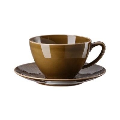 Rosenthal Mesh WALNUT set 2 tazze da tè con piattino