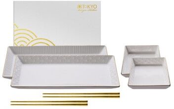 Tokyo Design set sushi Nippon White 6pz