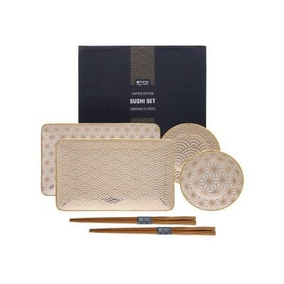 Tokyo Design set sushi Nippon Gold 6pz Edizione Limitata