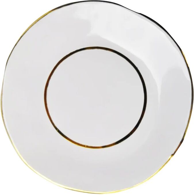 Arcucci Materia gold rim vassoio tondo 38 cm