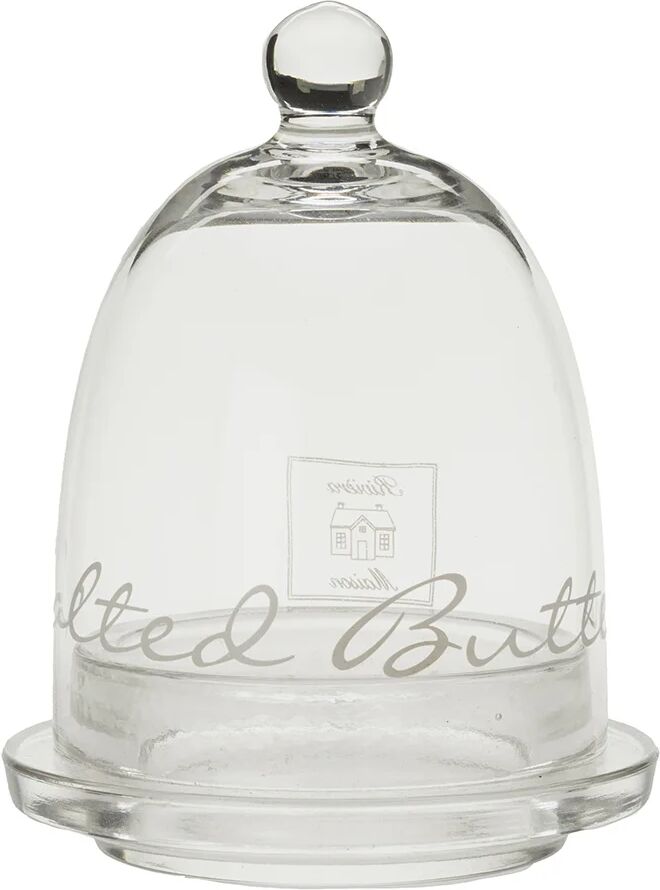 Design Oggetti Salted butter dish, trasparente