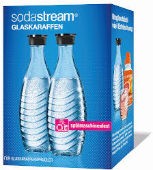 SODASTREAM Bottiglia 2 Bottiglie in vetro per