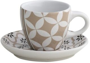 Brandani Gift Group TAZZINA CAFFE ALHAMBRA SET 2 PEZZI IN PORCELLANA