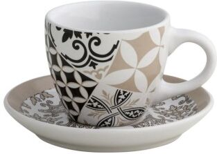 Brandani Gift Group TAZZINA CAFFE ALHAMBRA SET 2 PEZZI IN PORCELLANA