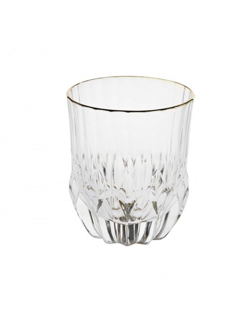 Brandani Gift Group BICCHIERE OH MY GOLD IN CRYSTAL GLASS