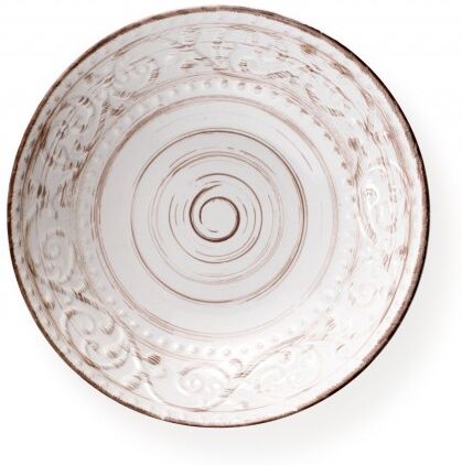 Brandani Gift Group PIATTO FONDO BIANCO IN STONEWARE SERENDIPITY