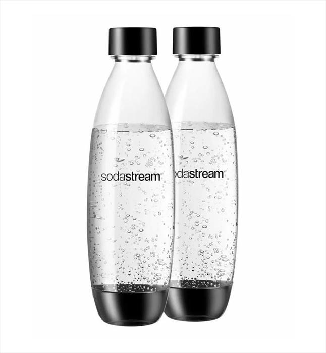 SODASTREAM Bipack Bott. Fuse Lavabili Da 1 L-trasparente/nero