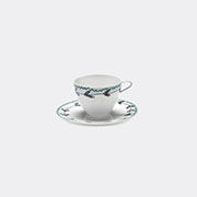 Serax 'blossom Milk' Coffee Cup And Saucer, Set Of Two