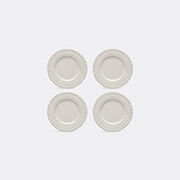 Bordallo Pinheiro ‘fantasia’ Dessert Plate, Set Of Four, Ivory