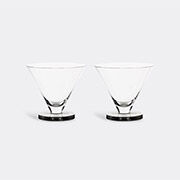 Tom Dixon 'puck' Cocktail Glass, Set Of Two