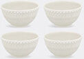 Bordallo Pinheiro ‘fantasia’ Bowl, Set Of Four, Ivory