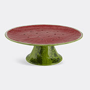 Bordallo Pinheiro 'melancia' Cake Stand