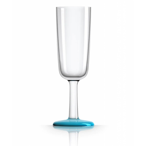 Plastimo Bicchiere da Champagne Blu Laguna