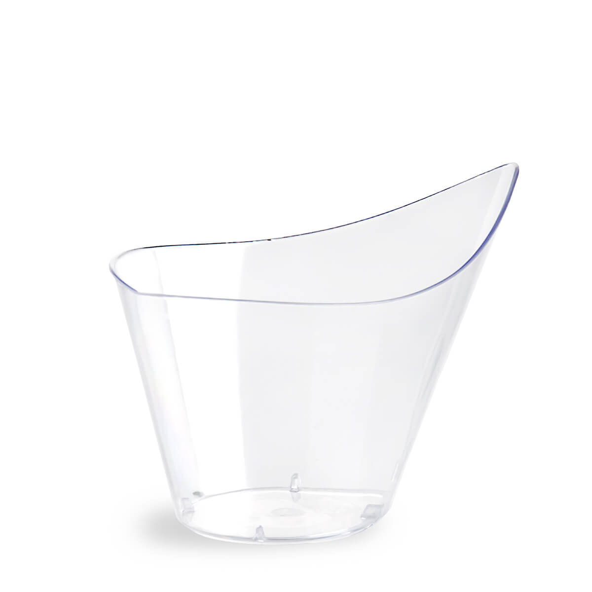 Poloplast 50 Bicchierini Finger Food Monoporzioni Goccia 120ml In Plastica Trasparente