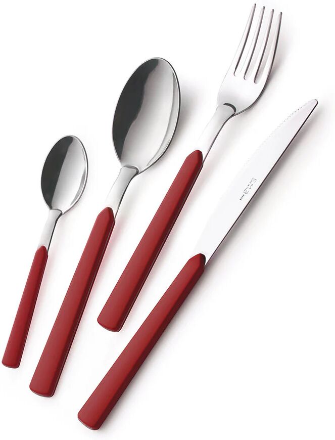 Eme Posaterie BARF24FA/11 set di posate 24 pezzo(i) Rosso