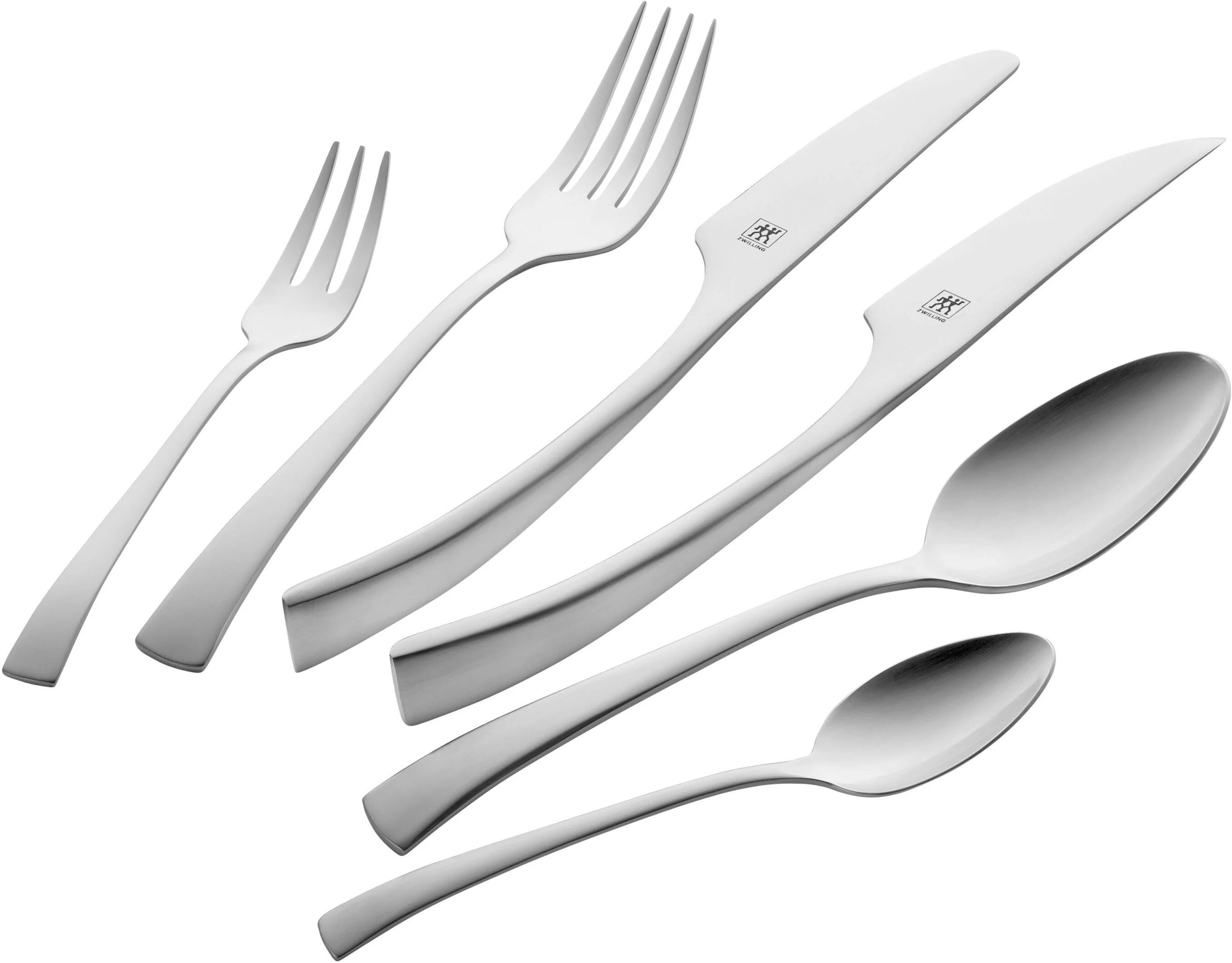 ZWILLING Bellasera (matted) Set di posate da degustazione - 72-pz, 18/10 acciaio inossidabile