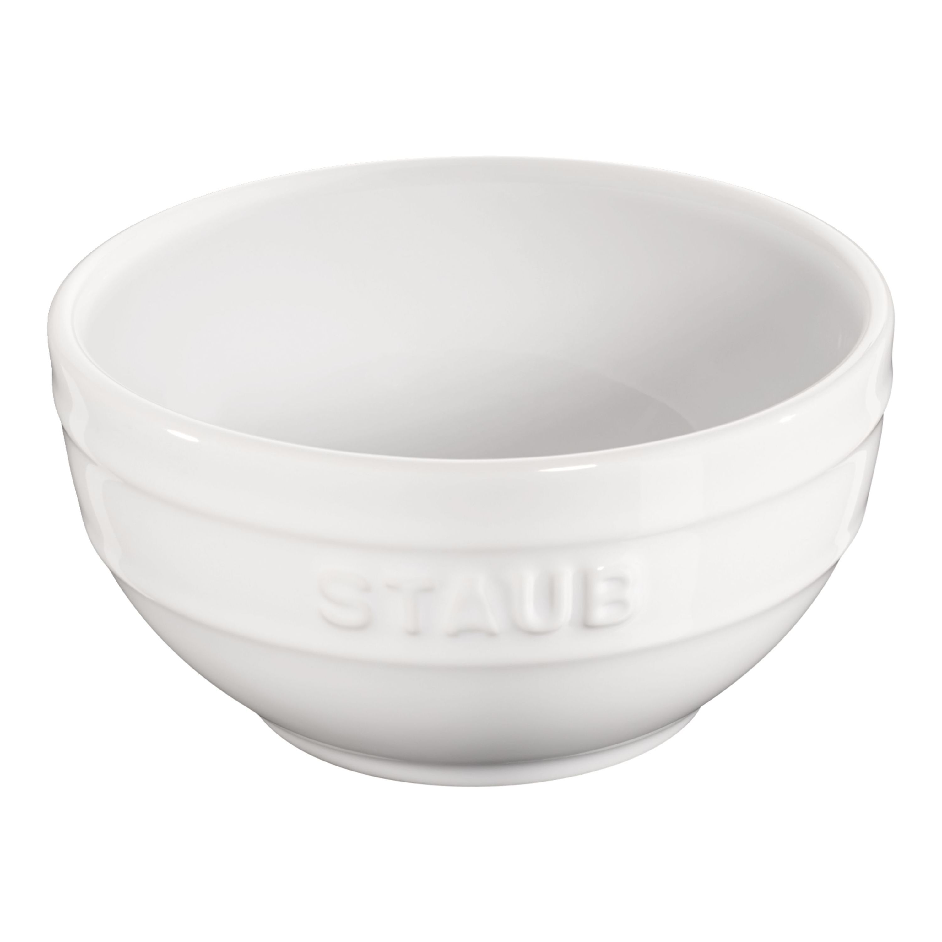 Staub Ceramique Ciotola rotonda - 12 cm, Colore bianco puro