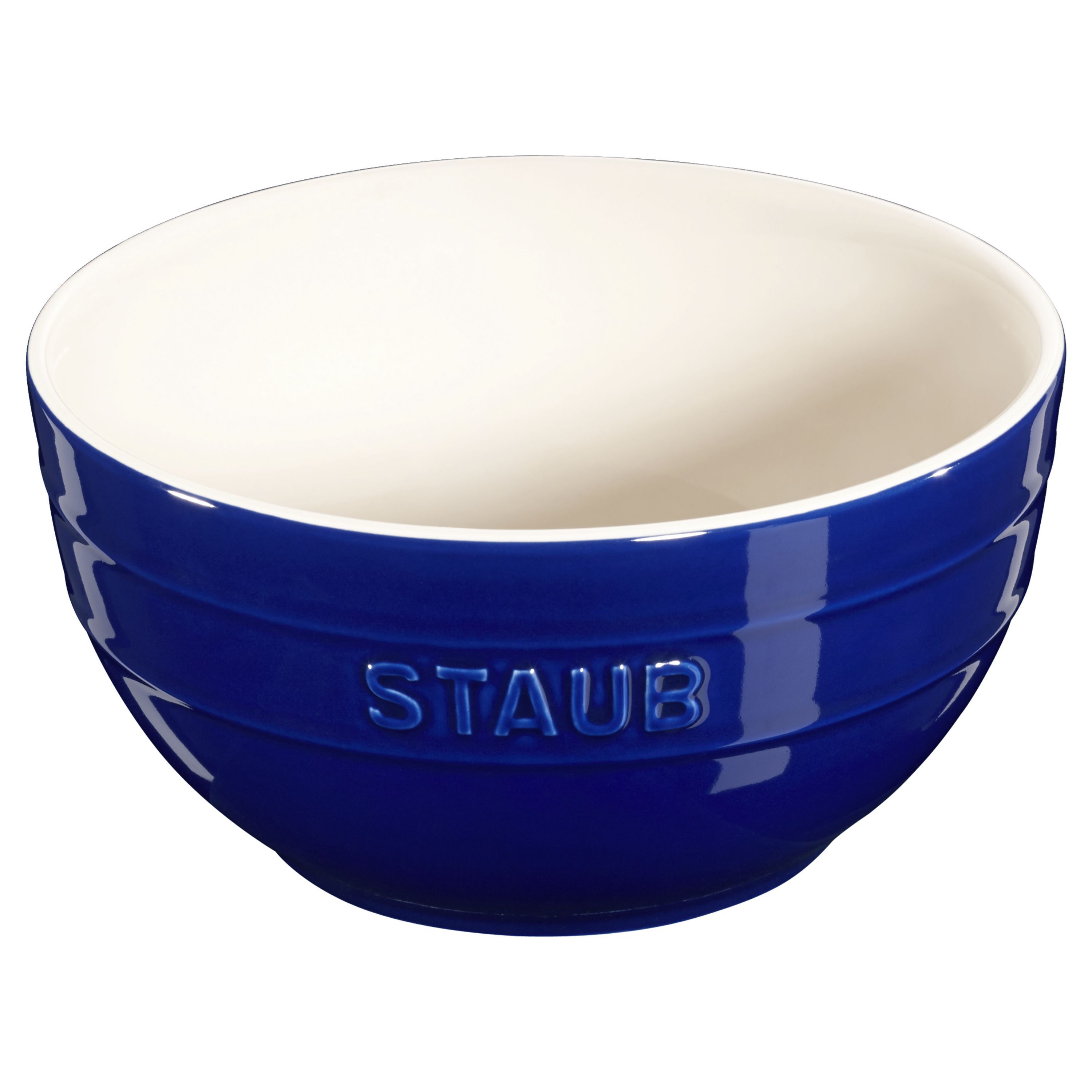 Staub Ceramique Ciotola rotonda - 17 cm, blu scuro