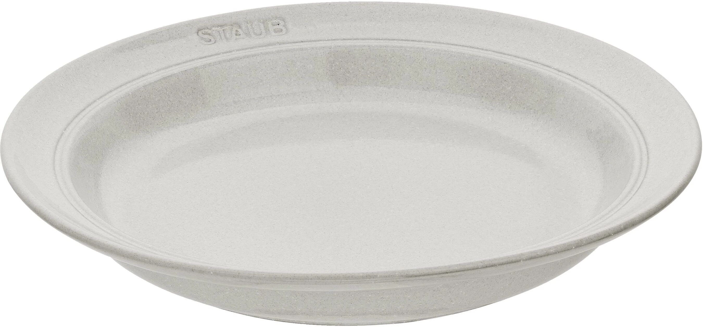 Staub Dining Line Piatto rotondo - 24 cm, tartufo bianco