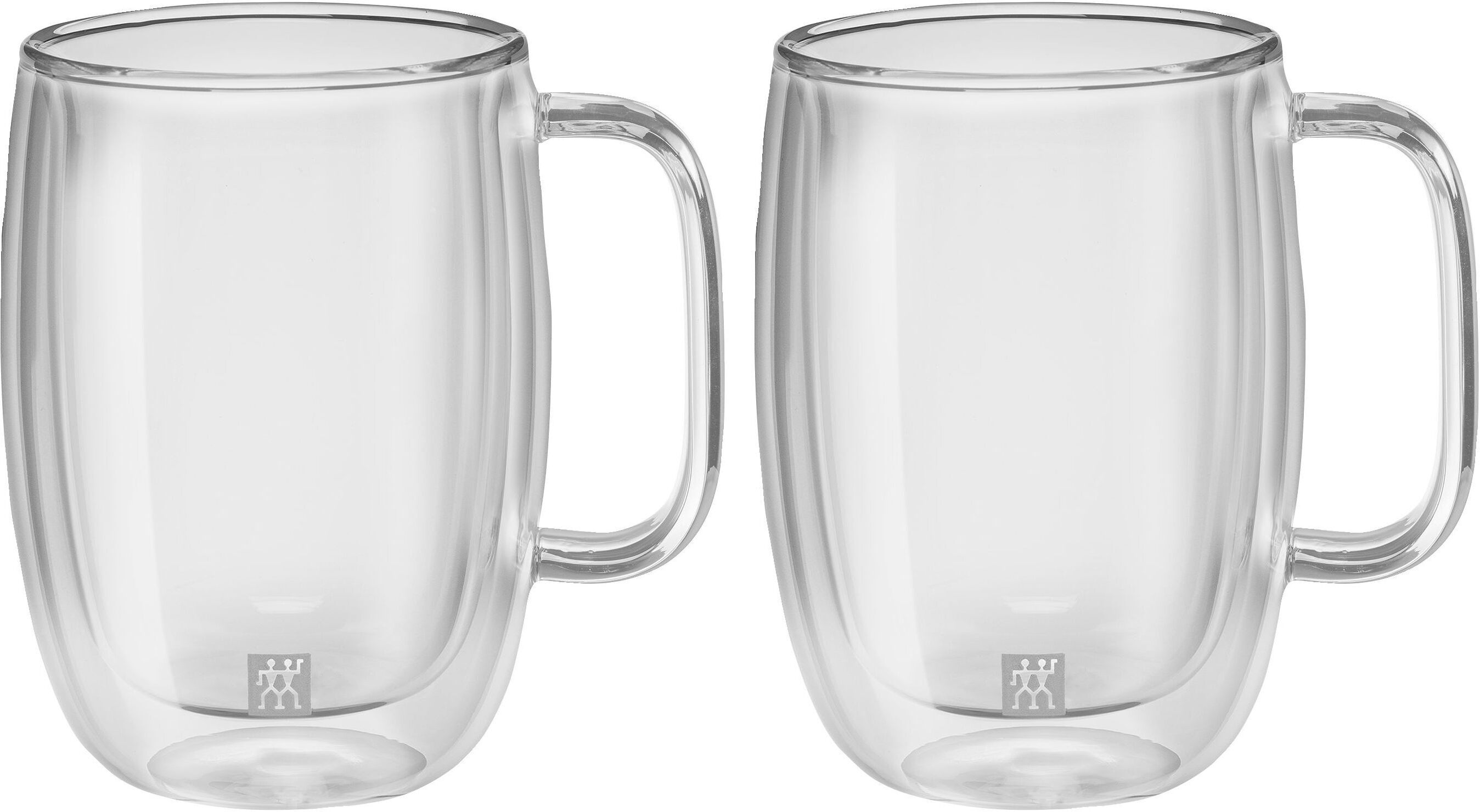 ZWILLING Sorrento Plus Set di bicchieri da latte - 450 ml / 2-pz., vetro borosilicato