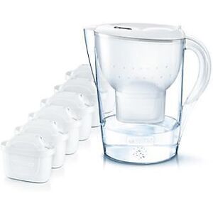 Brita Waterfilterbundel Marella Cool white + 6 MAXTRA+ filterpatronen