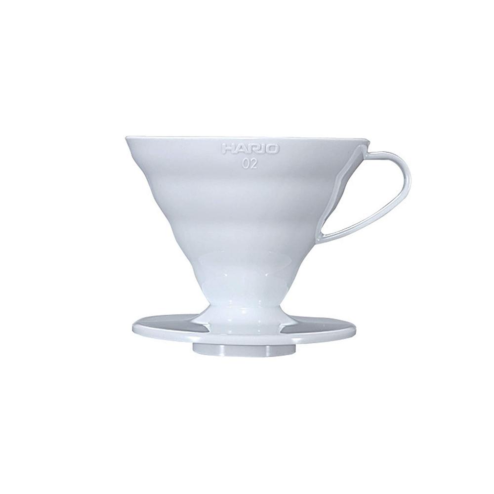 Hario V60 dripper plastic wit maat 02