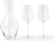 Leonardo Puccini karafset met glas 3-delig 10 cl - Transparant