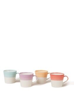 Royal Doulton 1815 Bright Colours mok 45 cl set van 4 - Multicolor