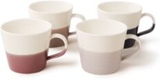 Royal Doulton Coffee Studio mok 265 ml set van 4 - Multicolor