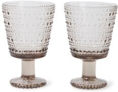 iittala Glas 26 cl set van 2 - Bruin