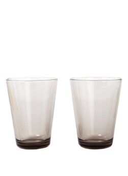 iittala Kartio drinkglas 40 cl set van 2 - Beige