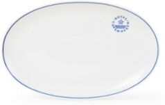 Royal Copenhagen Blueline serveerschaal 23,5 cm - Wit