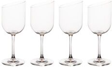 Villeroy & Boch NewMoon witte wijnglas 30 cl set van 4 - Transparant