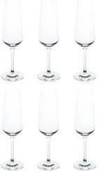 Schott Zwiesel Taste champagneglas 28,3 cl set van 6 - Transparant