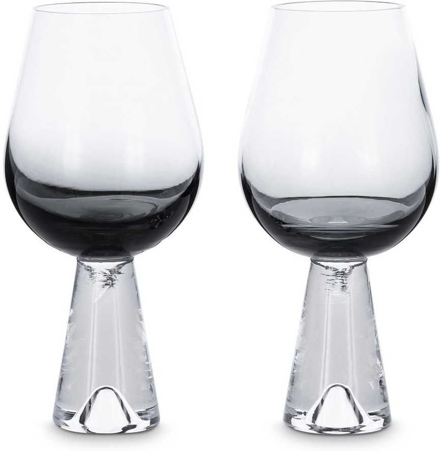 Tom Dixon Tank Wine glas set van 2 zwart