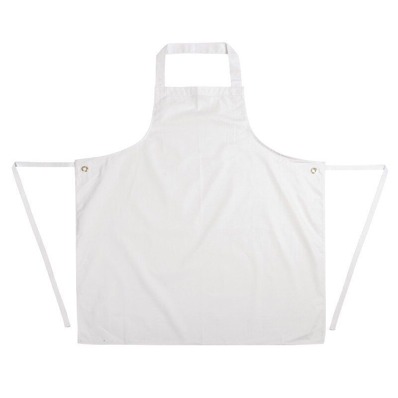 Whites Chefs Clothing Schort Whites Chefs Clothing, halterschort, wit, extra lang, zonder zak, poly/ktn, 107x92cm