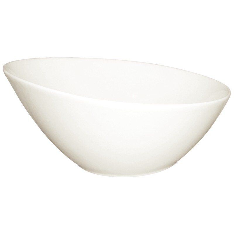 Lumina Fine China Aflopende ovale schaal, 20cm (box 6)