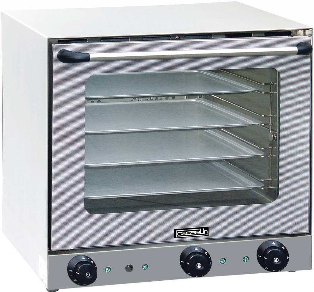 Casselin Convectie oven Casselin, vochtinjectie, 60(b)x57(h)x62(d), 230V/2670W