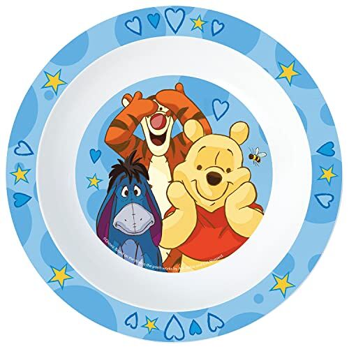 p:os Winnie Poeh kinderbord, onbreekbaar, diep, borden voor soepen, pasta en salade, diameter ca. 20 cm