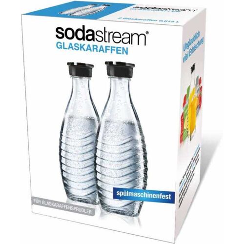 SodaStream 1047200490 duopack kan incl. 2 glazen karaffen