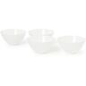 Wedgwood Gio dipschaal 12 cm set van 4 - Wit