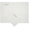 Brunello Cucinelli Twee linnen placemats - Wit