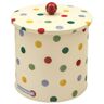 Emma Bridgewater - Bewaarbus Polka Dots - Stippen - Bewaarblik - Blik - Rond -Ø 17 x 17 cm