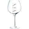 J-Line wijnglas - glas - 6 stuks - woonaccessoires