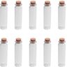 Wresetly 10 Stks 20 ml Mini clear Bericht Glazen Flesje Met Cork Home Decor