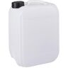 Generic Jerrycanshop Stapelbare 10 liter UN jerrycan brandstofjerrycan, waterjerrycan kunststof (HDPE) DIN51 jerrycan 10 l BPA-vrij natuurlijk