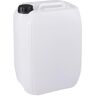 Generic Jerrycanshop Stapelbare 20 liter UN jerrycan brandstofjerrycan, waterjerrycan kunststof (HDPE) DIN61 jerrycan 20 l BPA-vrij natuurlijk