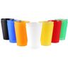 S&S-Shop 7 plastic drinkbekers 0,4 l mix pakket herbruikbare drinkbeker/partybeker/beker