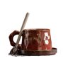YMWANJUN Ceramic Mug Ceramic Coffee Cup And Saucer Set Mug Water Cup Gift Cereal Cup Coffee Mug Tea Mugs-a 12-one Size