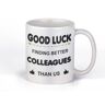 Kimano Mok Good Luck Finding Better Collegages Than US, collega neemt afscheid